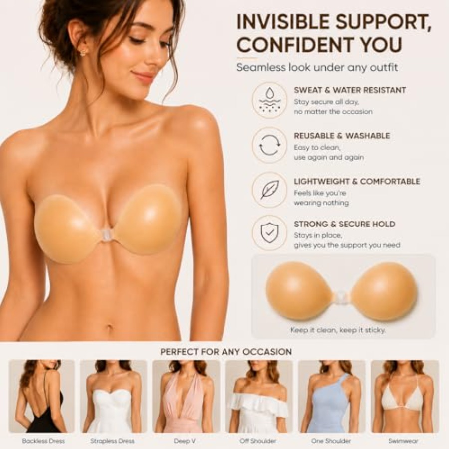 Hasimor Sticky Bra Ultra Thin  – Backless Bra Sticky Bewertung und Preis