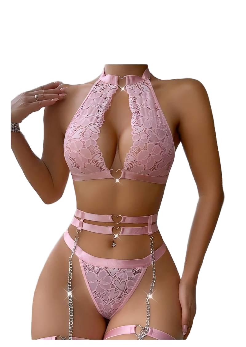 Sexy Lingerie Set Push Up Lace – Underwire Bra Padded Bewertung und Preis