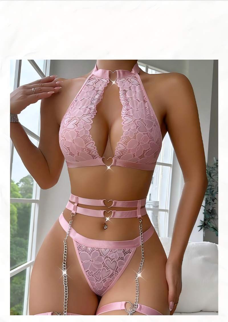 Sexy Lingerie Set Push Up Lace – Underwire Bra Padded Bewertung und Preis