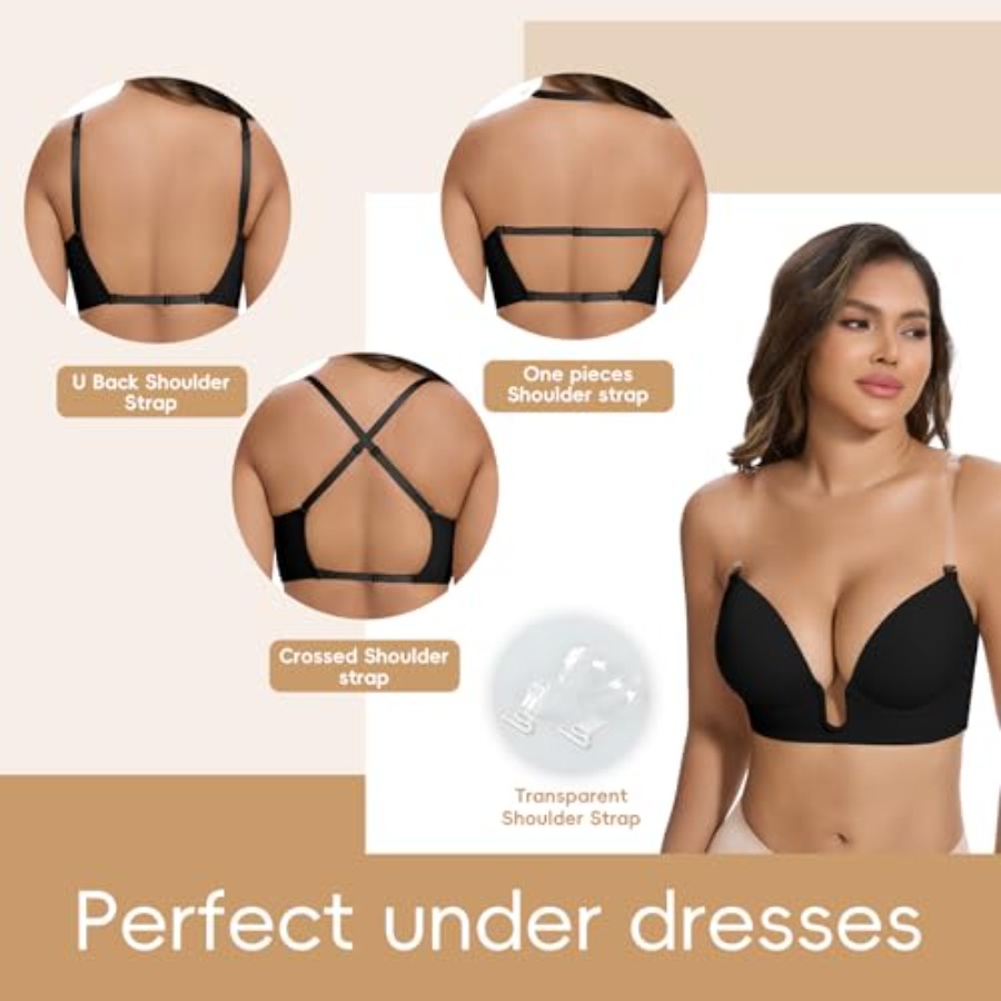 JOYSHAPER Plunge Bras for Wome – Plunge Bra Push Up Bewertung und Preis