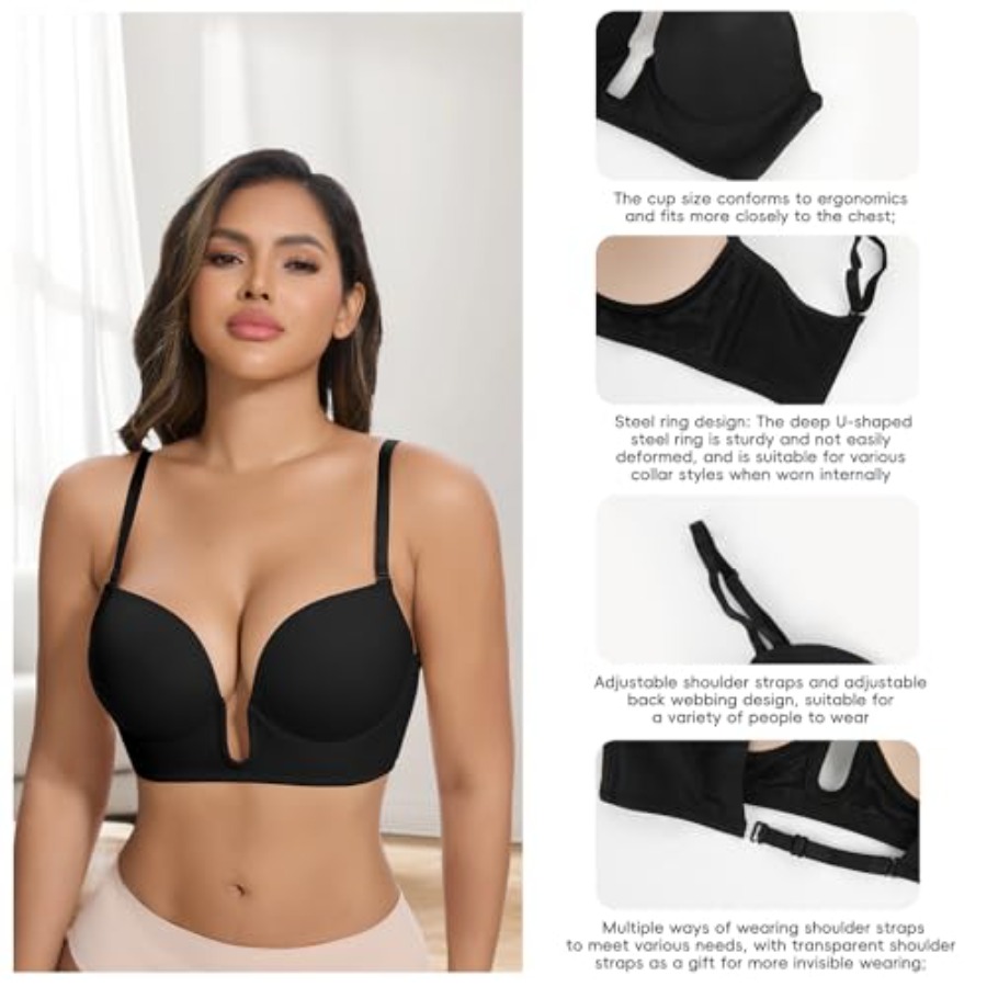 JOYSHAPER Plunge Bras for Wome – Plunge Bra Push Up Bewertung und Preis