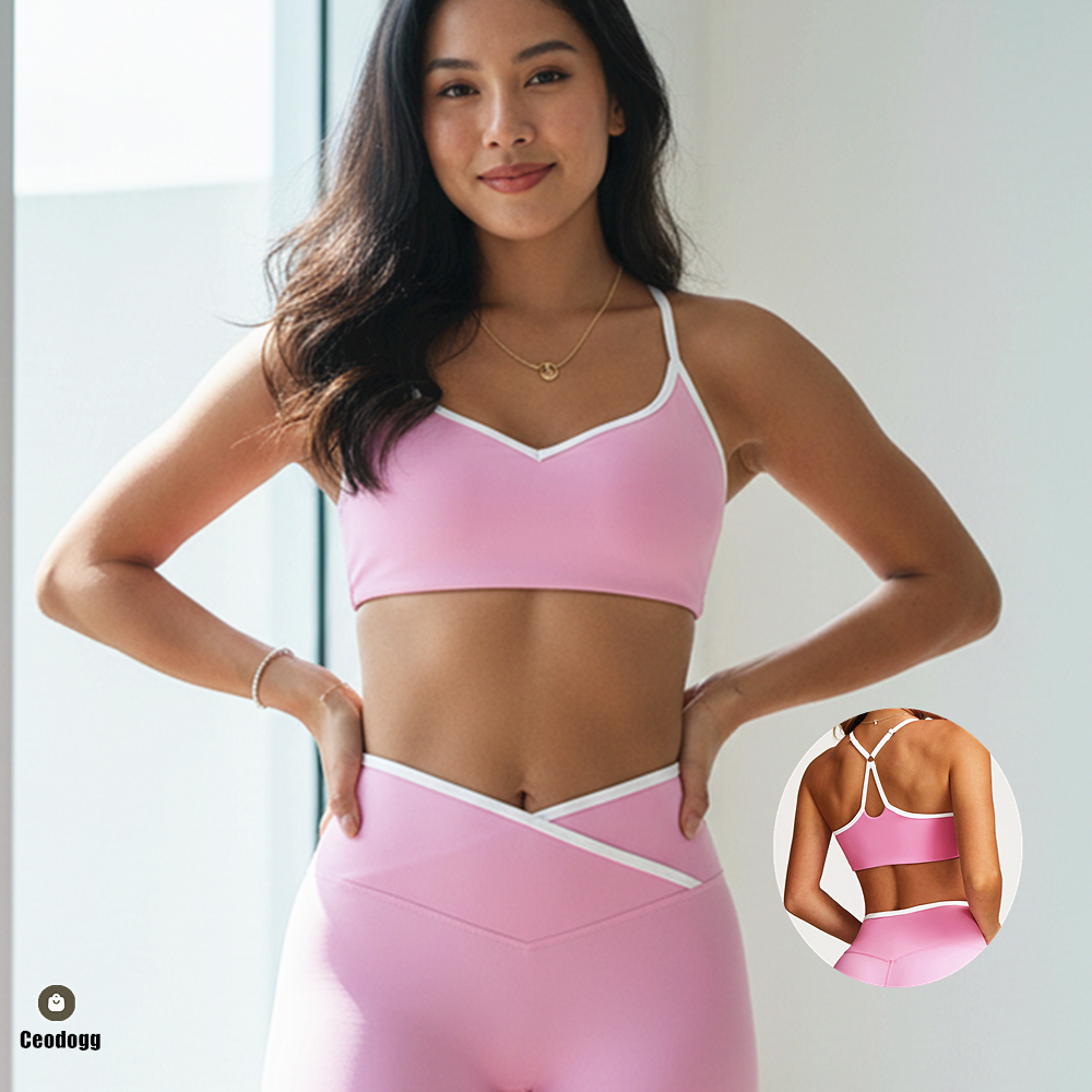 Gym Underwear Women's Sport Br – Sports Bra Racerback Bewertung und Preis