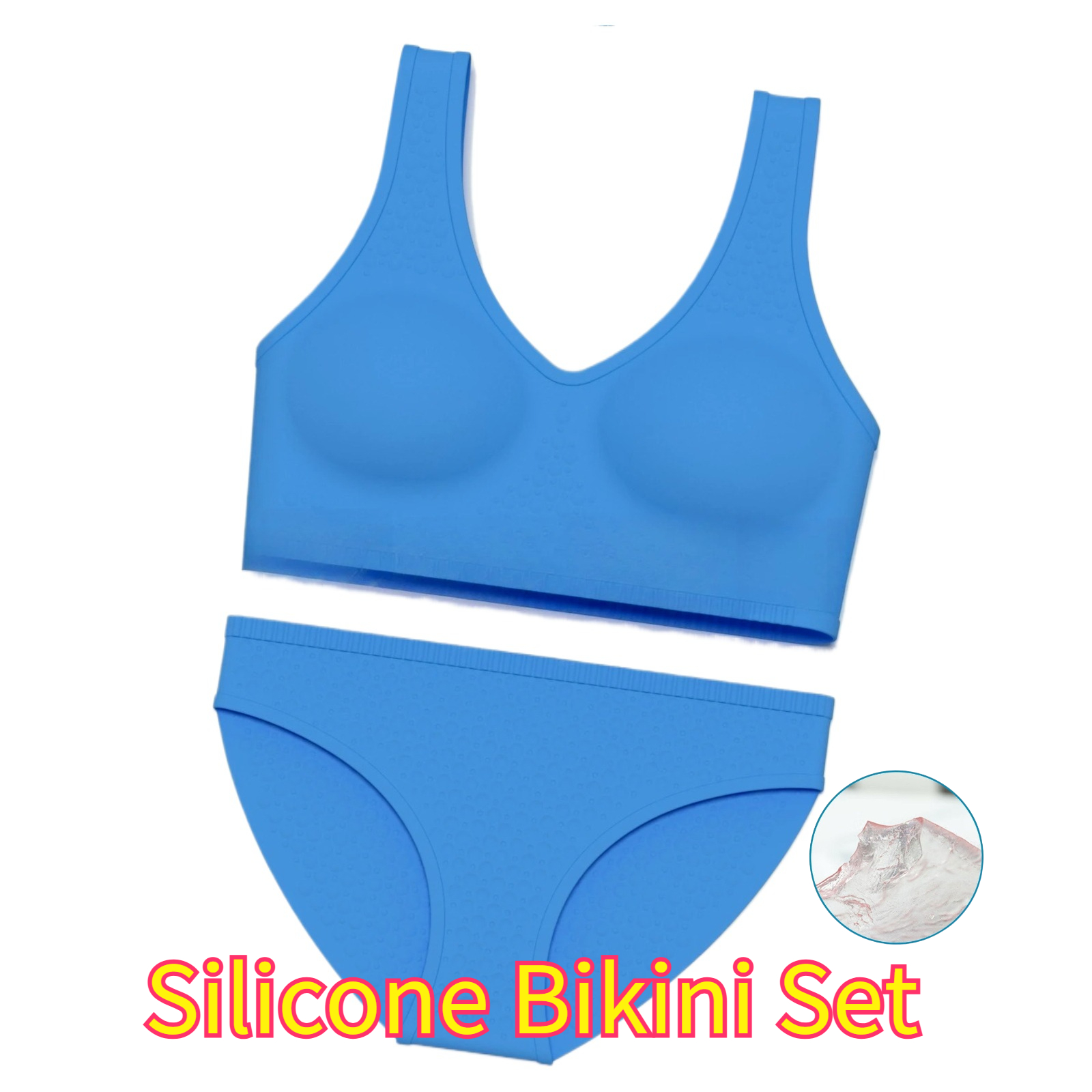 Silicone Women Swim Bikini Set – Minimizer Bra Women Bewertung und Preis