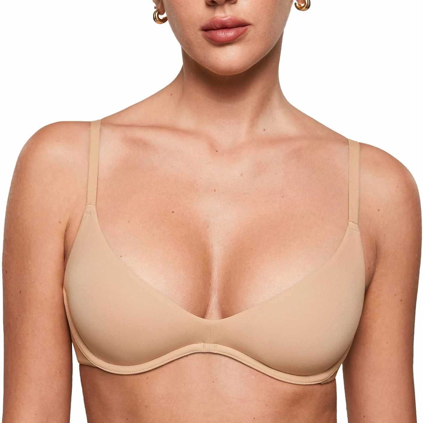Women's Deep V Unpadded Seamle – Wirefree Bra Comfort Bewertung und Preis
