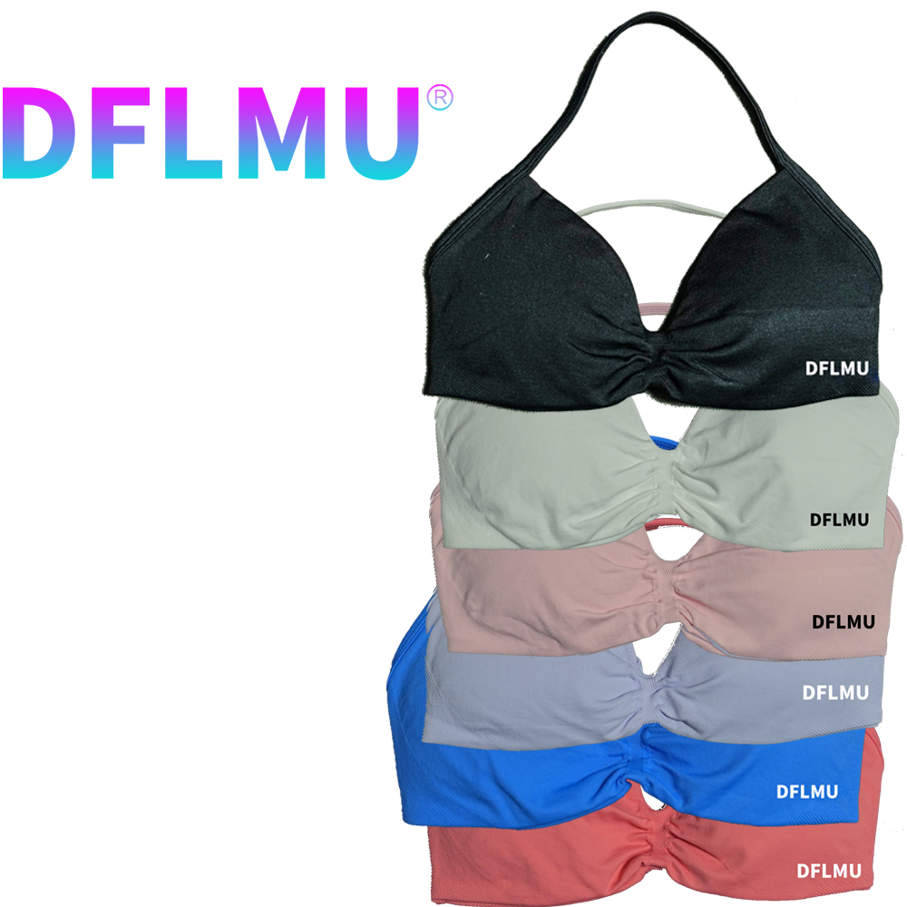 DFLMU Women Halter Sports Bra  – Underwire Bra Padded Bewertung und Preis