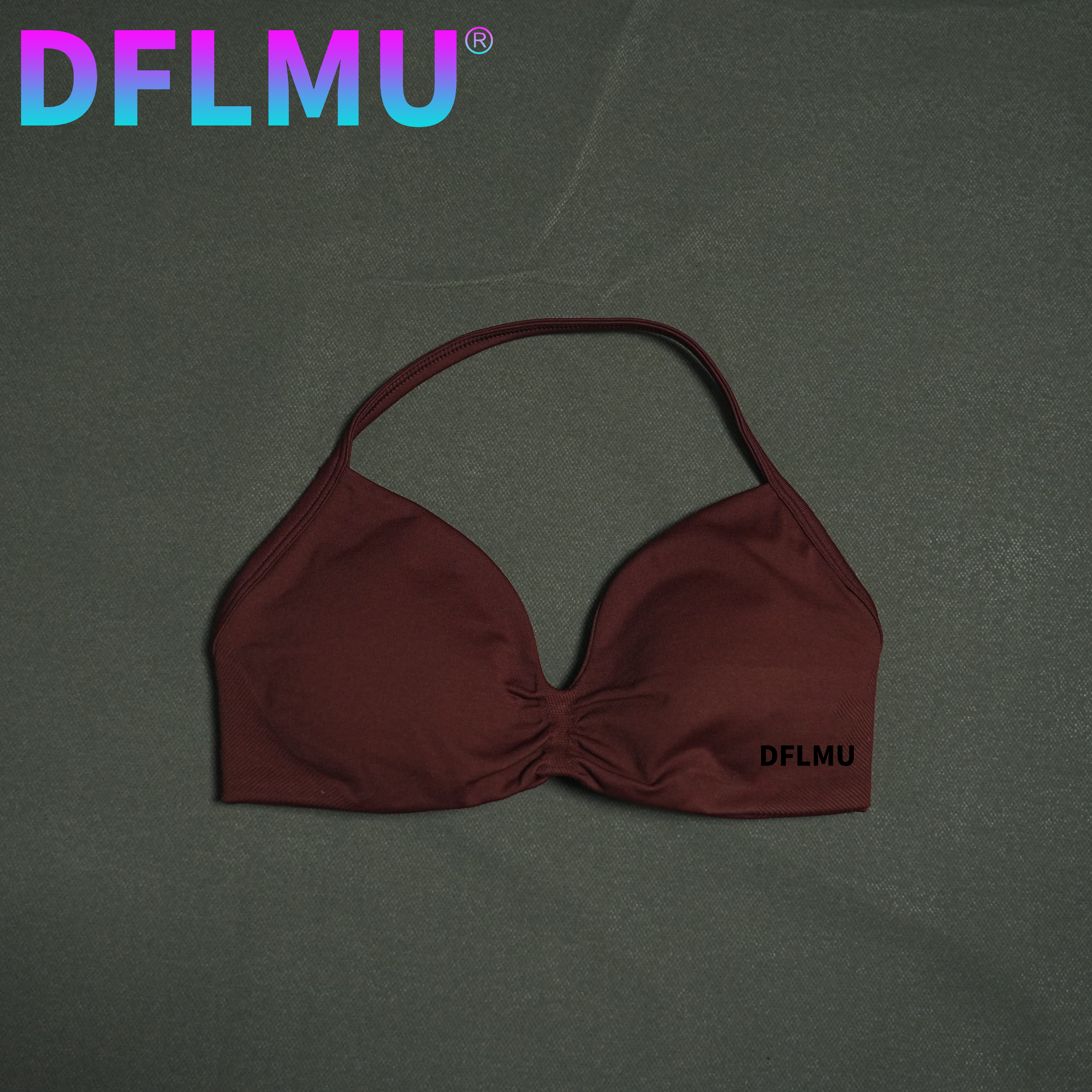 DFLMU Women Halter Sports Bra  – Underwire Bra Padded Bewertung und Preis