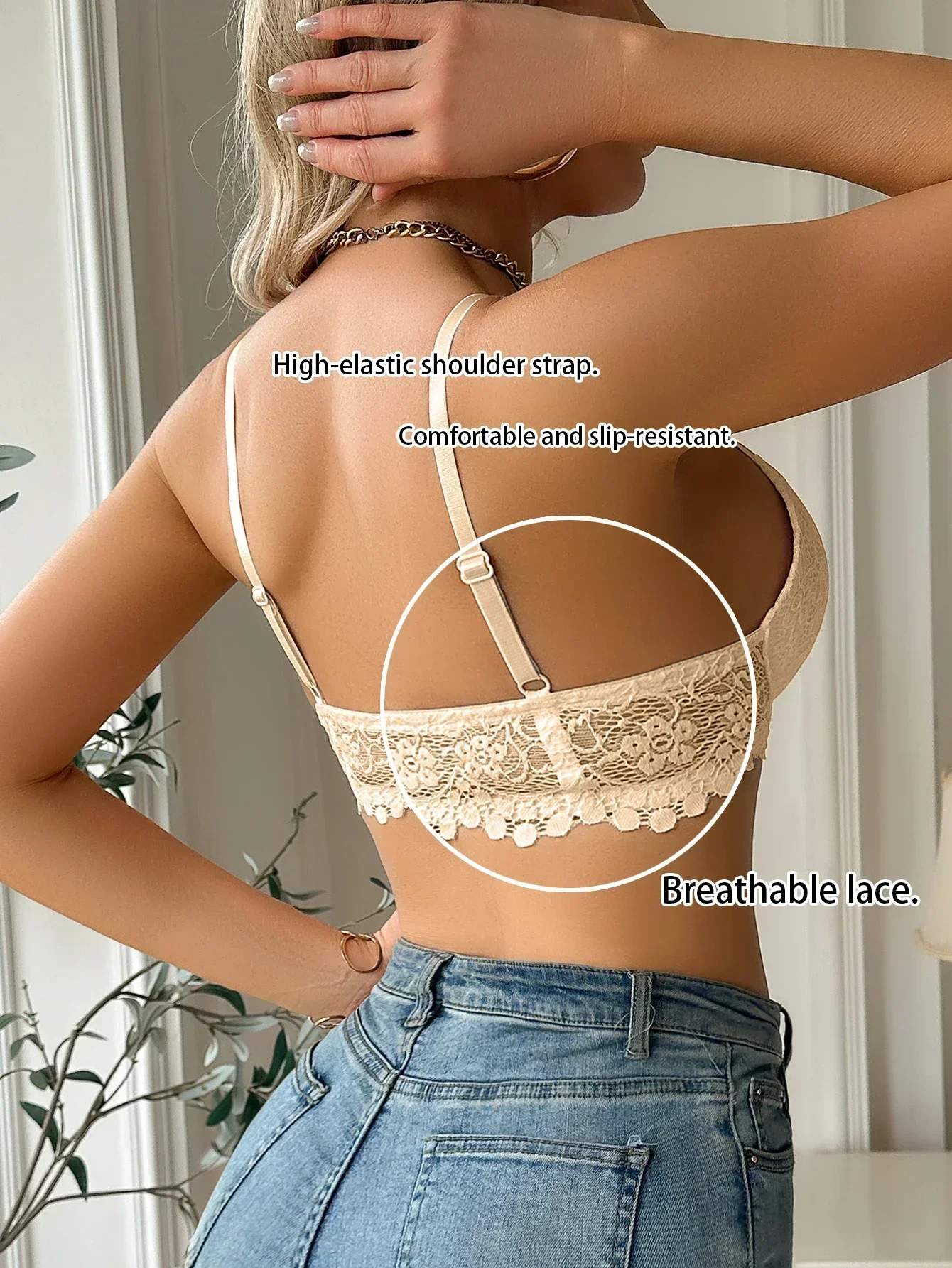 Women's Lace Front Clasp Push  – Cotton Bra Everyday Bewertung und Preis