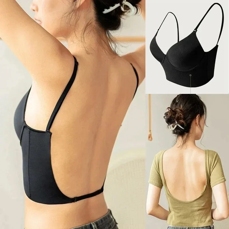 Women Invisible Bra Deep U Plu – Backless Bra Sticky Bewertung und Preis