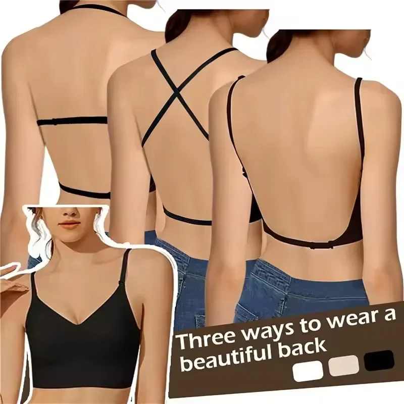 Women Invisible Bra Deep U Plu – Backless Bra Sticky Bewertung und Preis