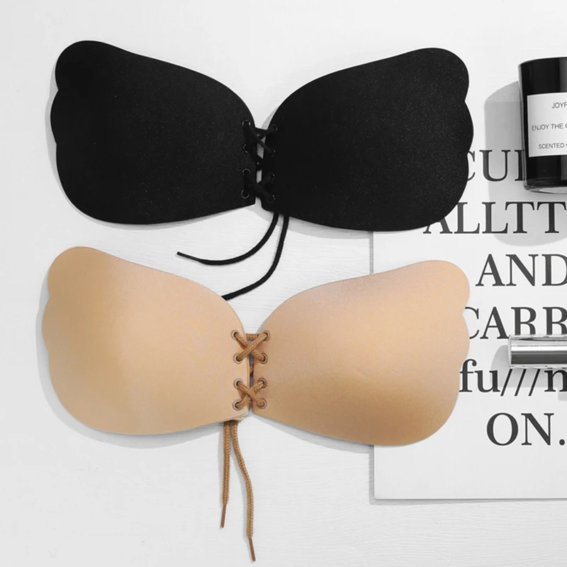 1-2pcs Invisible Strapless Adh – Push Up Bra Silicone Bewertung und Preis