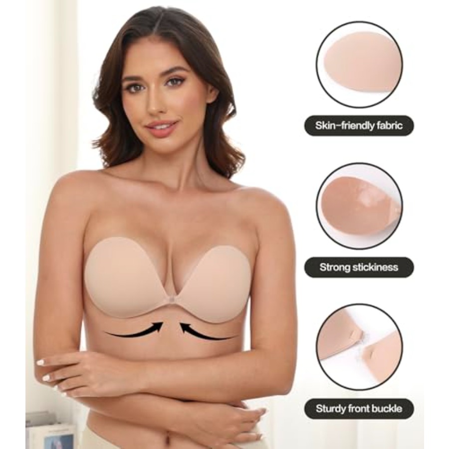 MITALOO Adhesive Bra Invisible – Backless Bra Sticky Bewertung und Preis