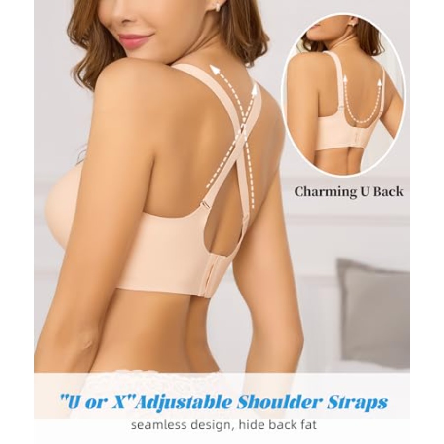 Women Wireless Seamless Bra -  – Full Coverage Bra Bewertung und Preis