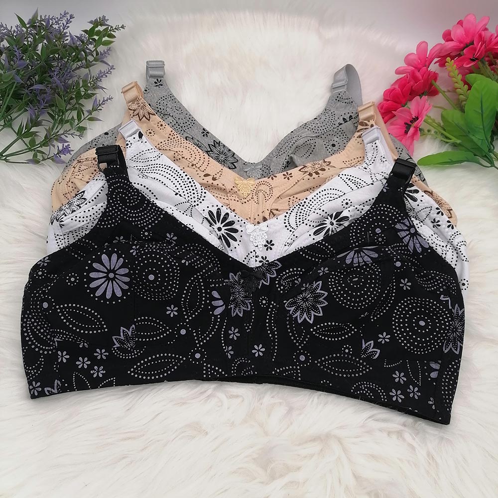 Women's Big Cup Wireless Bra C – Cotton Bra Everyday Bewertung und Preis