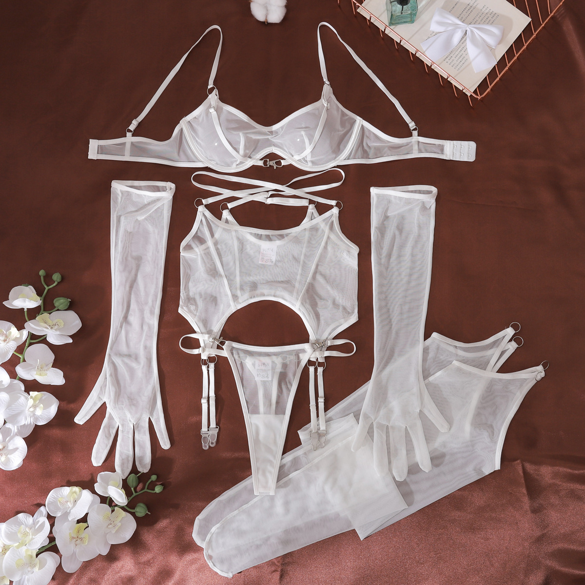 Sexy Mesh Breathable Lingerie  – Sheer Mesh Bra Bewertung und Preis