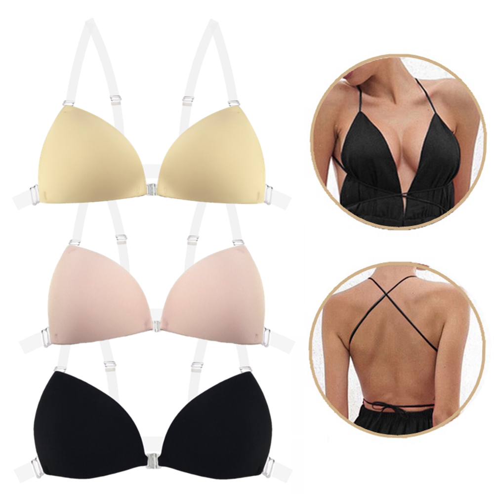 Sticky Bra for Women Backless  – Plunge Bra Push Up Bewertung und Preis