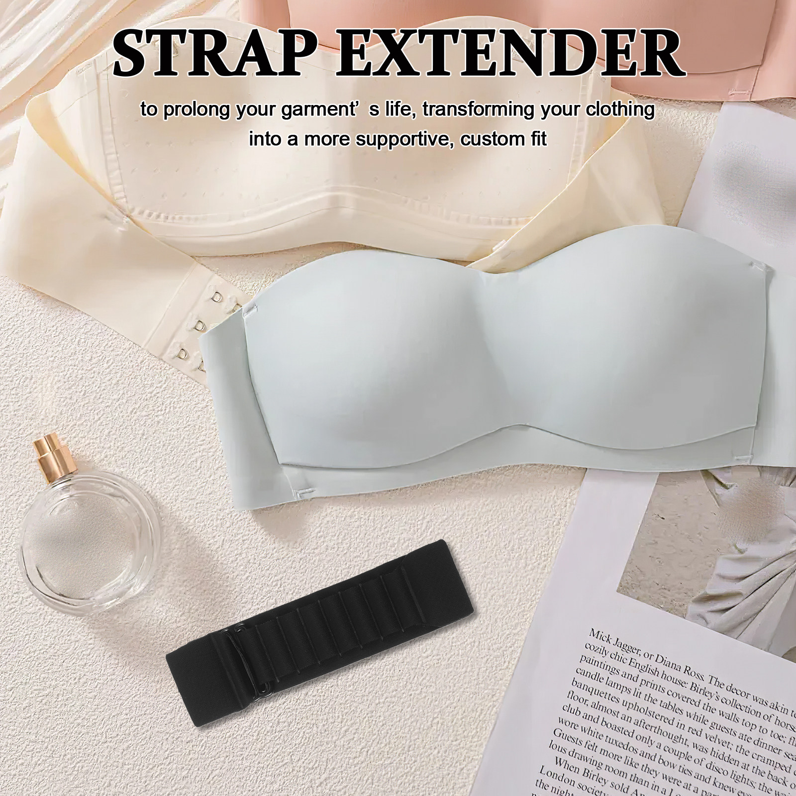 6Pcs Bra Strap Extender Clips  – Sports Bra Racerback Bewertung und Preis