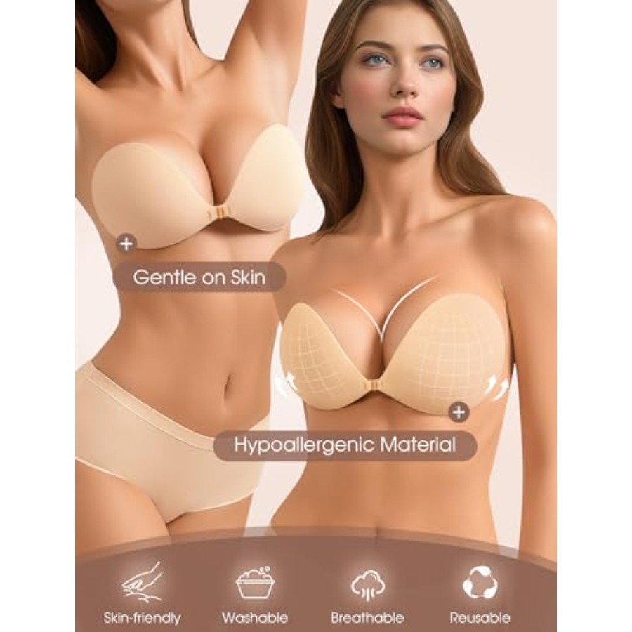 Sticky Bra Push Up Strapless A – Backless Bra Sticky Bewertung und Preis